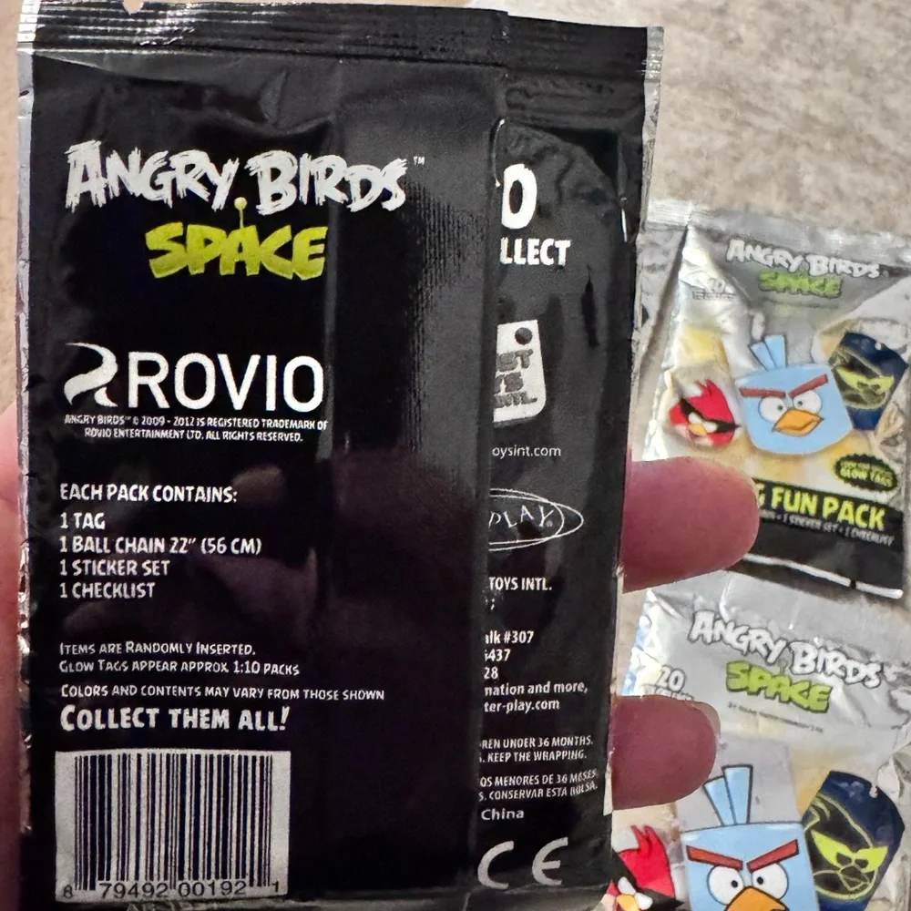 Angry Birds Space Dog Tag Fun Pack - Multicolor